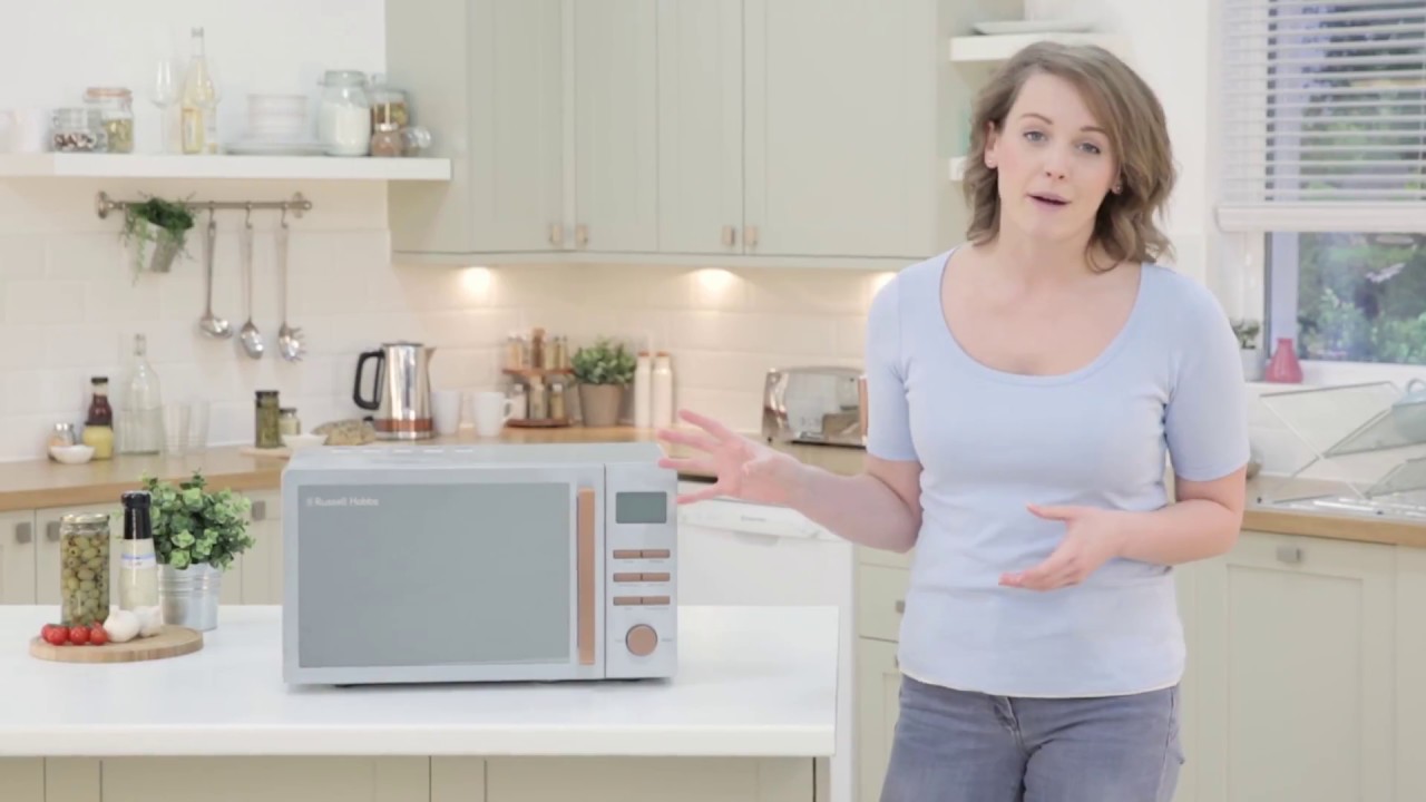 Russell Hobbs Luna Microwave RHMDL801G/CP/R YouTube