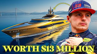 Inside Max Verstappen’s $13M Superyacht ‘Unleash the LION