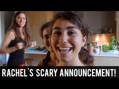 RACHEL'S BIG SCARY ANNOUNCEMENT!