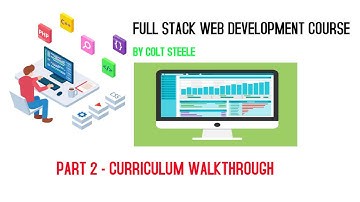 Full Stack Web Development Course By Colt Steele (Part 2) - Curriculum Walkthrough