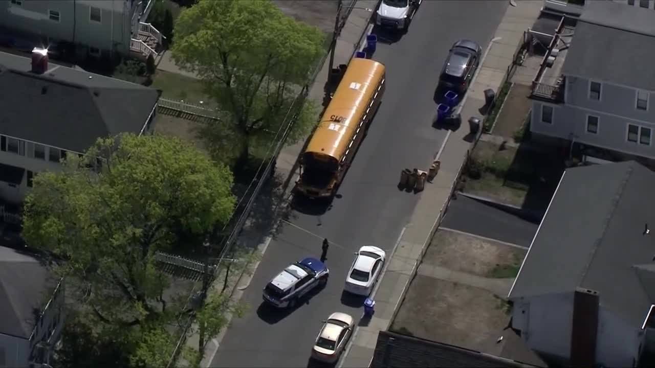 'Tragic episode' Child dies after being hit by Boston school bus - YouTube