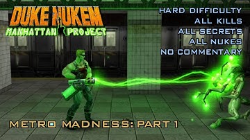 Duke Nukem: Manhattan Project | Episode 3 - Part 1 | Hard 100%