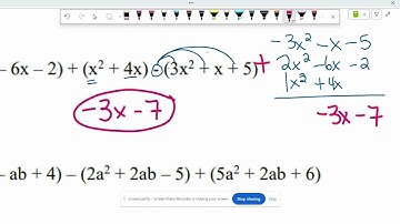 6.2 Adding and Subtracting Polynomials