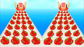 Pancake run | All levels gameplay android, IOS