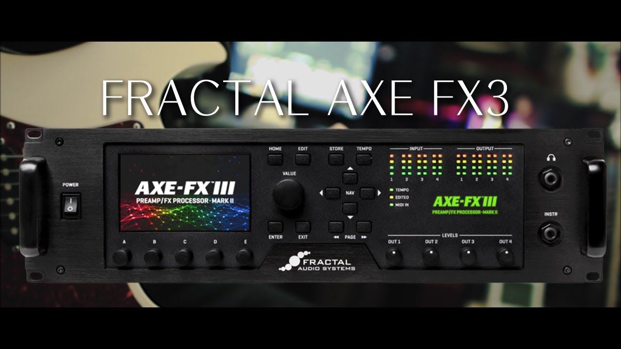 Jooljaengi] A Quick Review of the FRACTAL AXE FX3! - YouTube