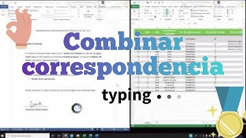 🗳Como VINCULAR EXCEL Y WORD para crear Cartas SÚPER RAPIDO (Combinar Correspondencia) 📑