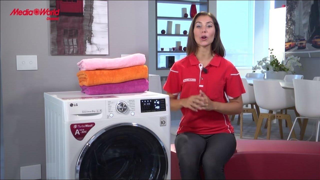 Nuova lavatrice LG TurboWash - YouTube