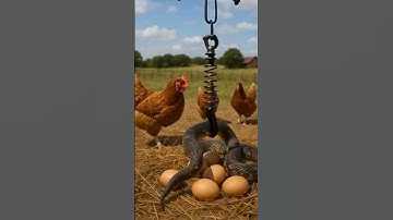 Advanced Drone  captures  snakes  by  mechanical spring hooking. #Drohne #Schlange #ドローン #ヘビA