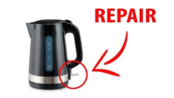 🛠 Repair Broken Button of Electric Tea Kettle. Switch fault. Dunelm Kettle
