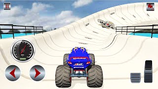 Monster Truck Stunt Master Simulator /  Impossible Mega Ramps - Ultimate Races 3d Android GamePlay screenshot 3