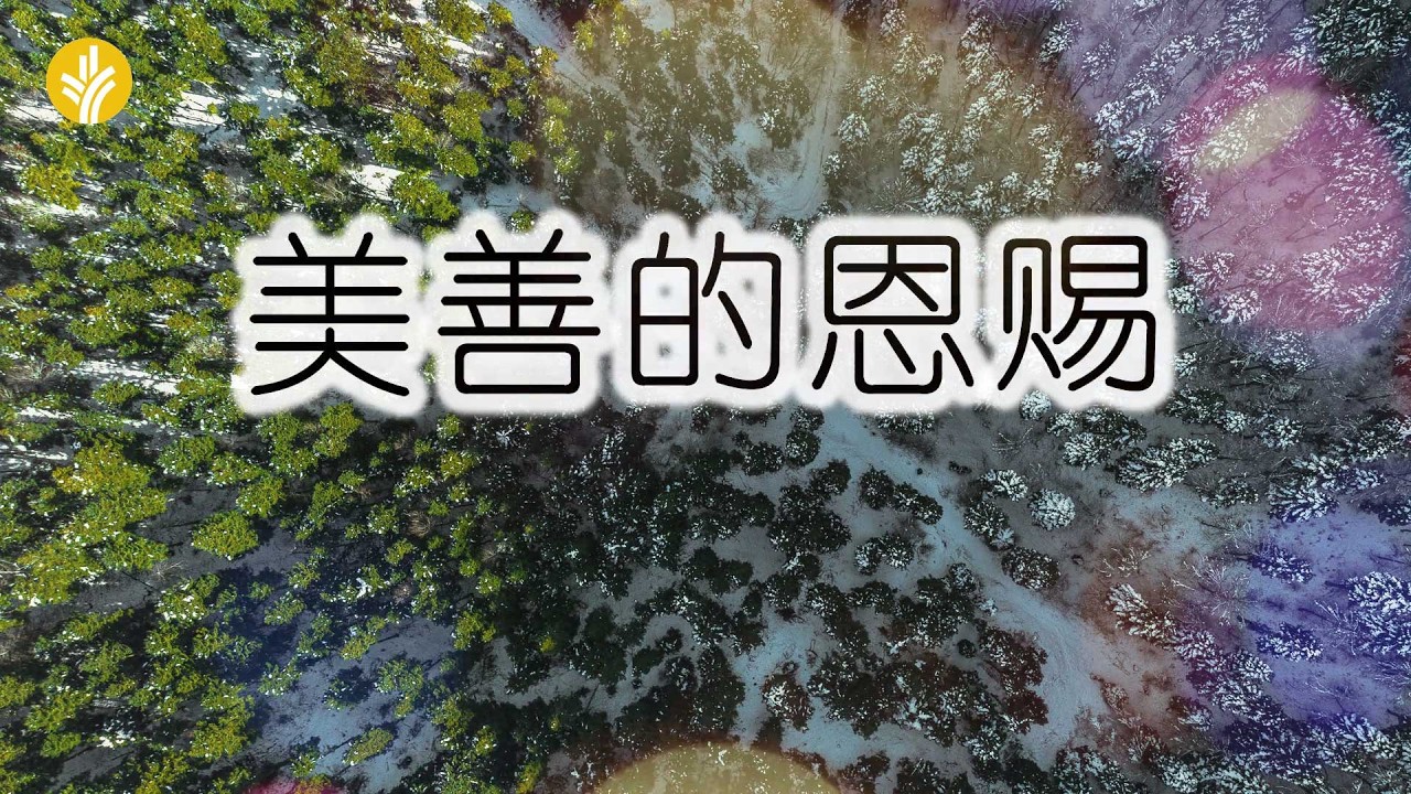 3月6日《灵命日粮》文章视频-美善的恩赐