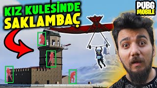 KIZ KULESİ KARIŞTI! SİLAHLI SAKLAMBAÇ! PUBG Mobile Saklambaç Modu