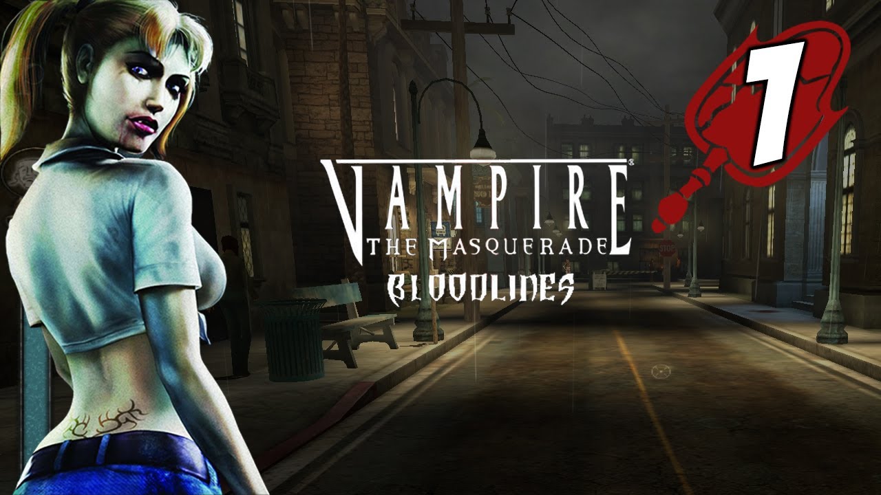 Let's Play Vampire The Masquerade: Bloodlines #1 - Malkavian Ninja - Female  Malkavian Gameplay PC HD 