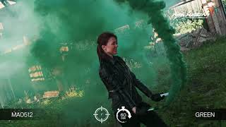 Цветной дым зелёный MA0512 Green Maxsem