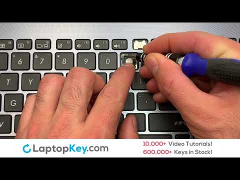 Asus VivoBook N705 Keyboard Keys Repair Installation