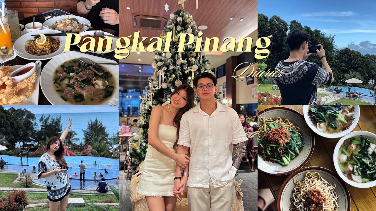 PANGKAL PINANG DIARIES 🥥 | food, christmas eve, beach, slow day, couple vlog