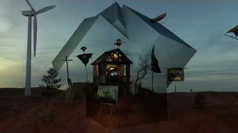 Anamorphic Resonance, a test clip for the animation 