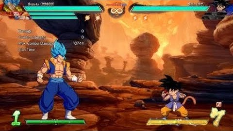 [DBFZ] SSGSS Gogeta 1 bar round start TOD