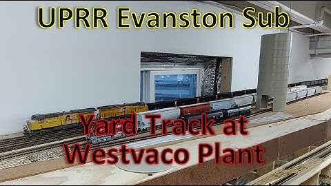 Yard Tracks at Westvaco! - Installation of turnouts and yard track plus ops @ Westvaco Mine & Plant