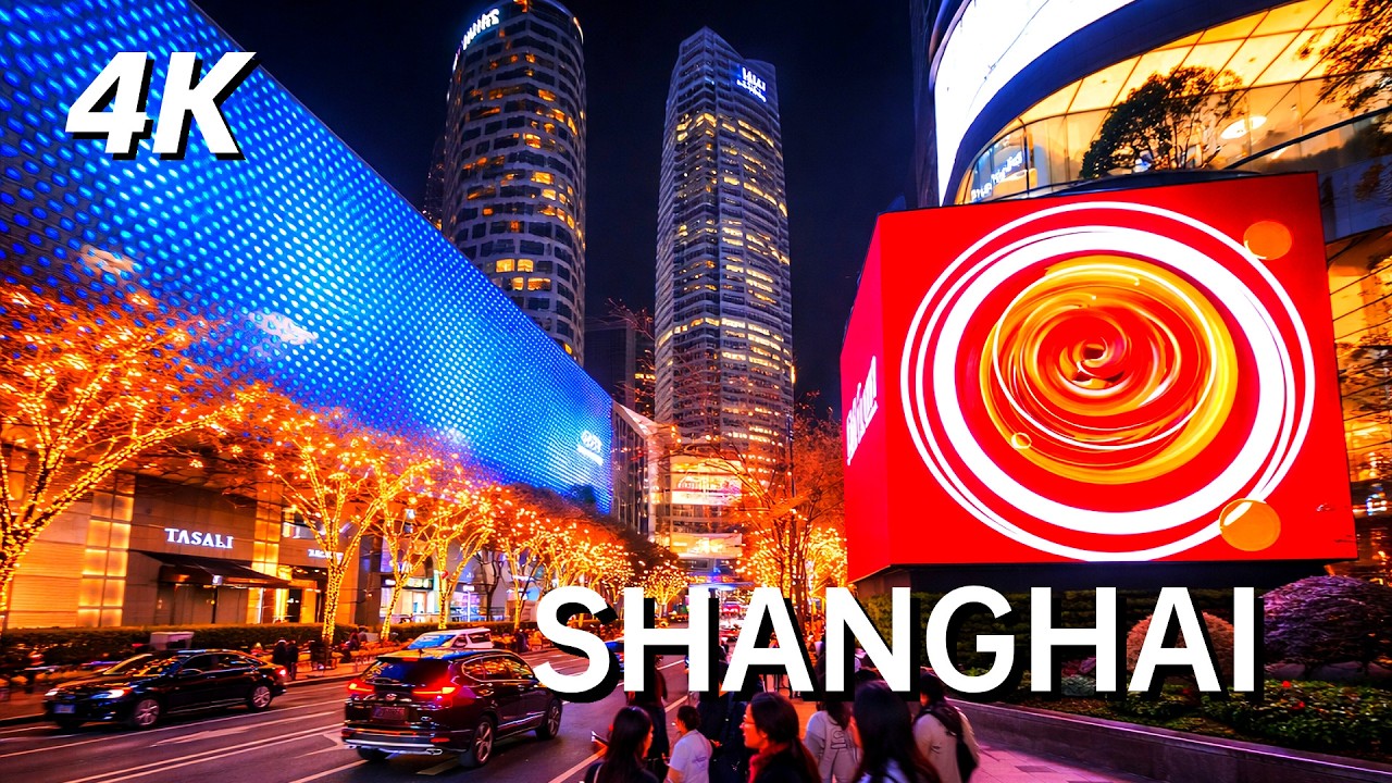 2026 China's Night You’ve Never Seen Before! Shanghai Xintiandi Futuristic Night Walk Experience