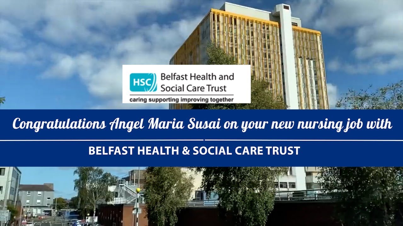 Congratulations Angel - Belfast Health and Social Care Trust