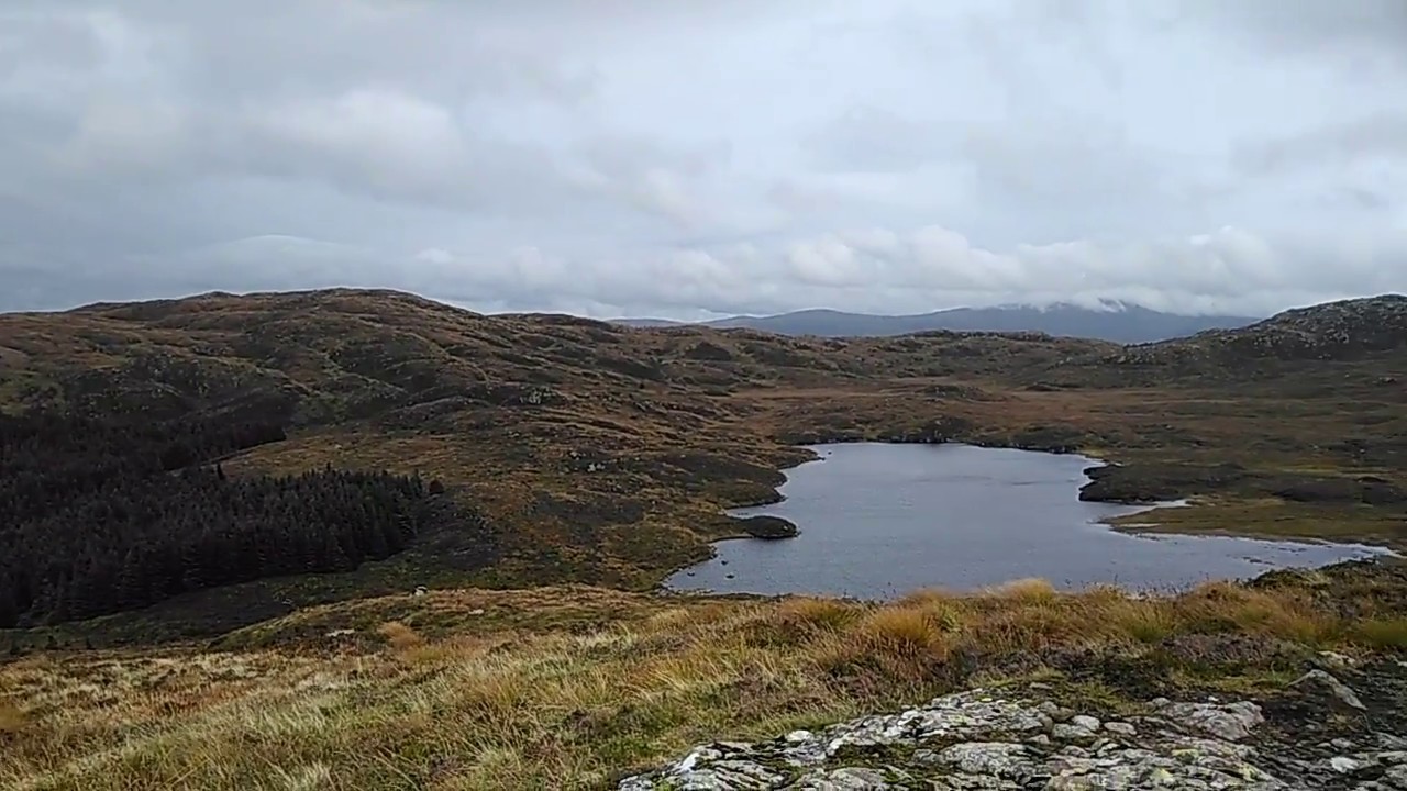 Wild camping, Galloway forest, Cornish loch