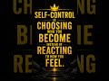 #SelfAwareness #Discipline #Mindset #MentalStrength #Growth #Focus #SelfControl #Motivation