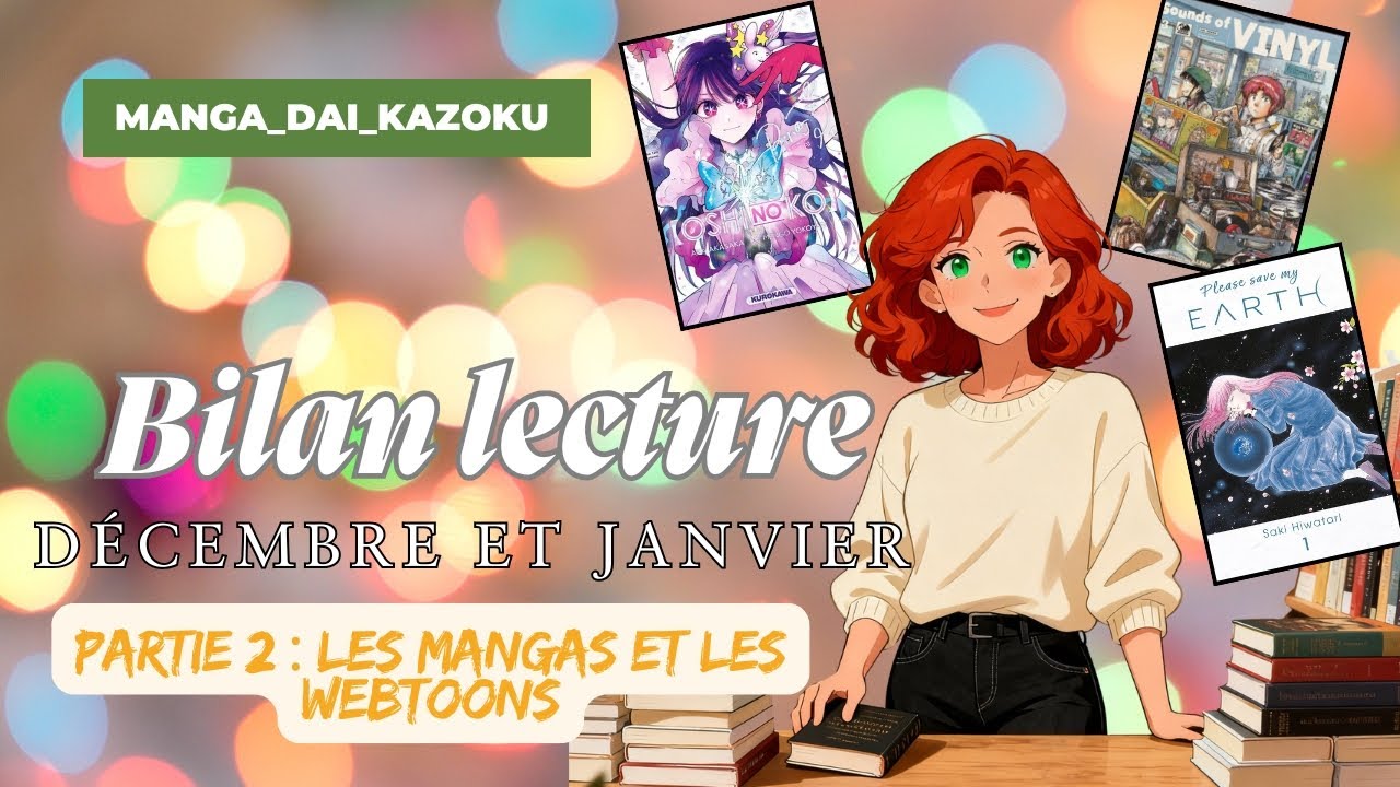 Bilan lecture de décembre et janvier : partie 2 - mangas et webtoons