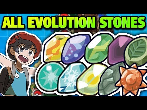 Pokemon Ultra Sun & Moon: where to find evolution stones like the fire, ice  and leaf stones