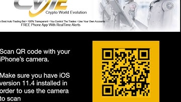Crypto World Evolution Mobile app installation on your iPhone - CWE