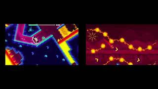 Geometry Dash - Dash (Fanmade vs Original Sids by Side)