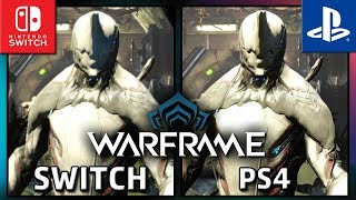 Warframe | Switch VS PS4  | Graphics Comparison