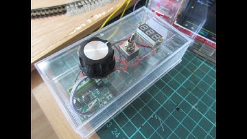 DIY DC Model Railway Controller for N gauge