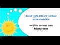 THE FRENCH SUMMER SCHOOL  Social work services