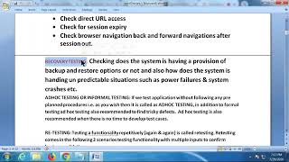 Manual Testing Session 09