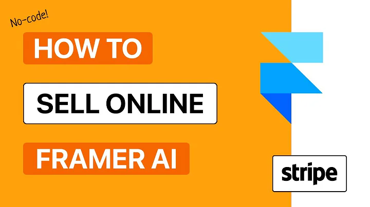 Framer AI로 저코드 결제 기능 추가하여 전자상거래 판매하기