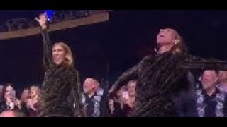 Celine Dion's CRAZY DANCING at Lady Gaga