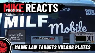 The MILF Mobile Controversy: Maine Bans Vulgar Vanity Plates