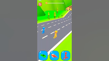 Shape shifting Funny Race Gameplay new hyper casual games #shorts #shortsvideo #shapeshifting