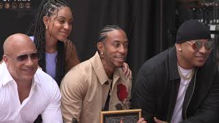 Fast and Furious Stars Join Chris 'Ludacris' Bridges at Walk of Fame Celebration | ScreenSlam