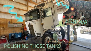 Can We Revive This K100 CABOVER !! Air system Disaster Fail or Win !! Big Cam Cummins $400 Free $$$