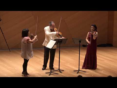 DVORÁK · Terzetto in C Major for Two Violins and Viola, Op. 74, SummerFest 2018