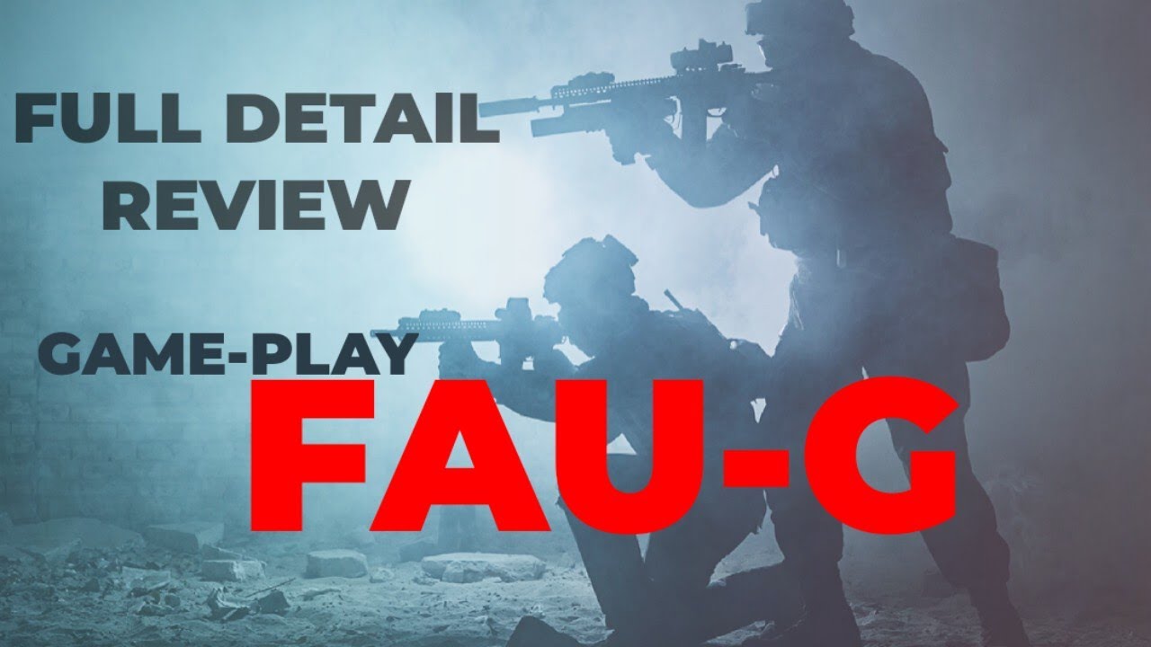 Faug FauG gameplay & Full Detail Review || How To Play FauG Game - YouTube