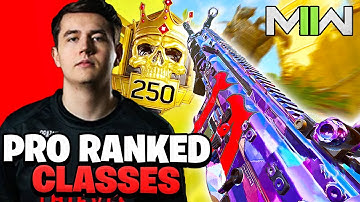 BEST PRO PLAYER CLASS SETUPS for RANKED PLAY in MW2🔥🔥