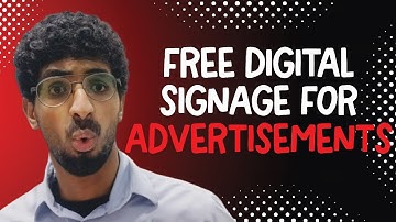 Showcasing Canva Crafted Ads with Free Digital Signage for brilliant marketing