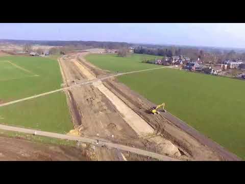 Rondweg Voorst In aanbouw