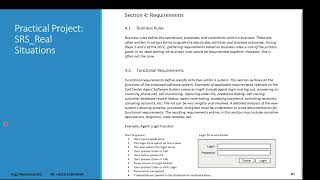 Practical Software Testing_Example of SRS screenshot 1
