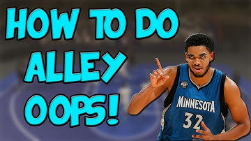 NBA 2K17 | How To Perform Alley-Oops