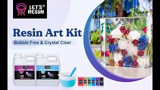 LET'S RESIN 80oz Crystal Clear Casting Resin Kit