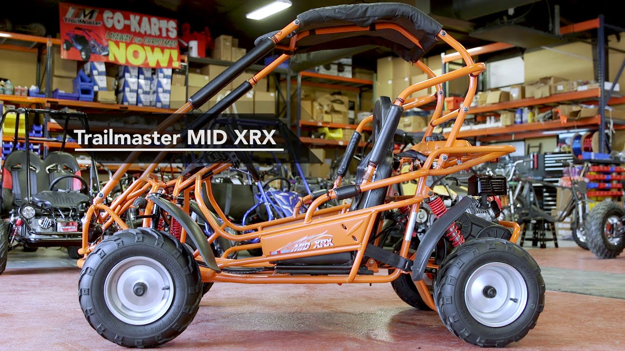 TrailMaster Mid XRX Go-Kart - YouTube